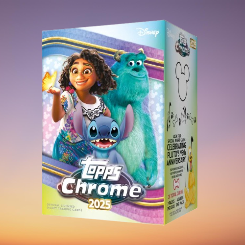 Topps 2025 Disney Chrome - Value box (Livebreak)
