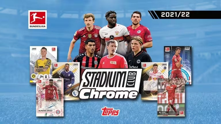 2021-22 TOPPS Stadium Club Chrome Bundesliga (LIVEBREAK)
