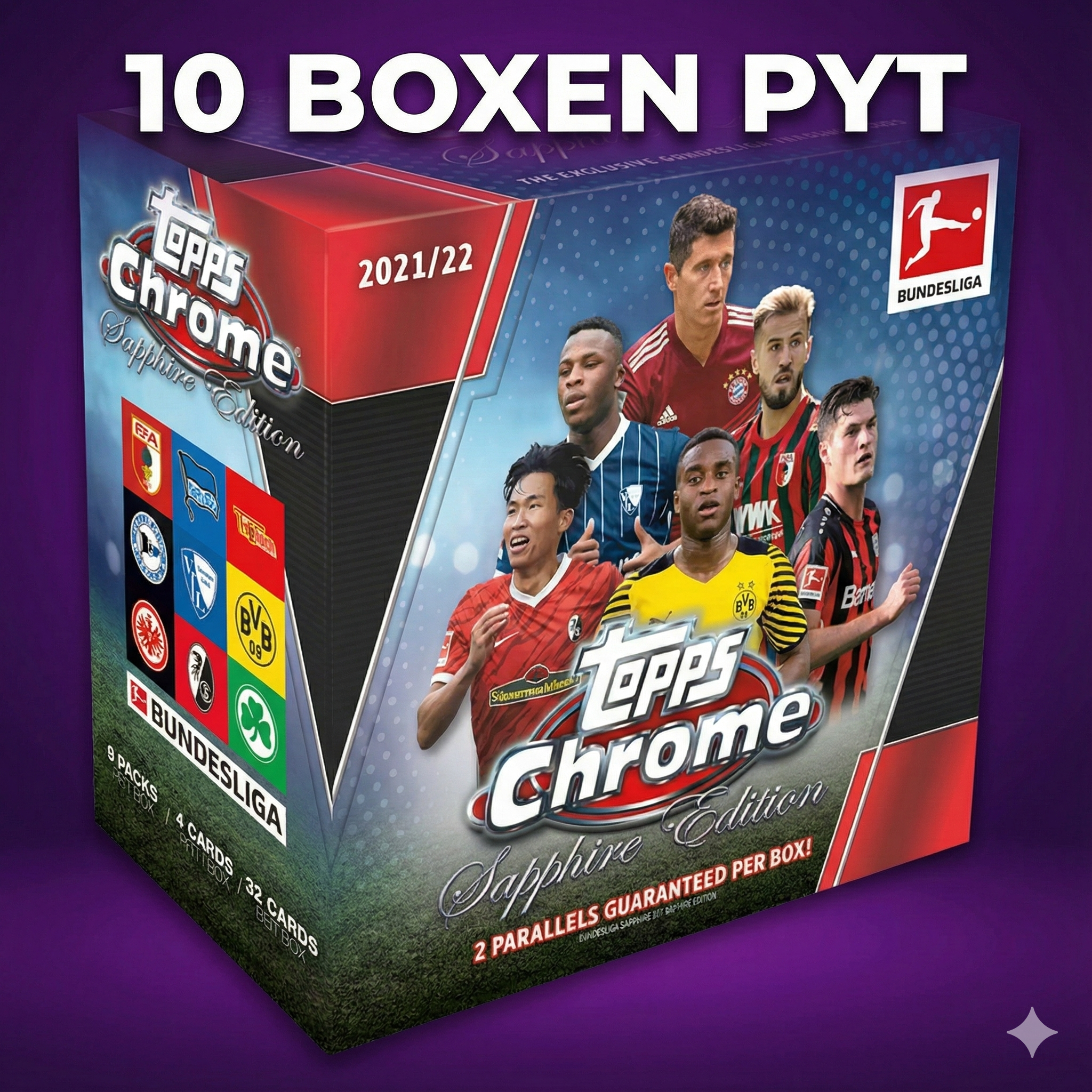 Topps Bundesliga Sapphire  21/22 PYT Casebreak