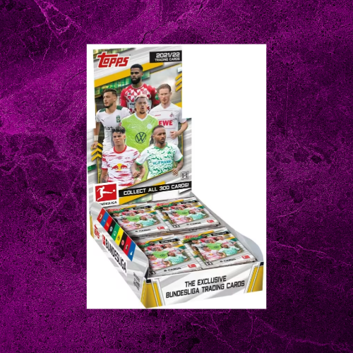 2021-22 TOPPS Bundesliga Soccer Cards Hobby Box