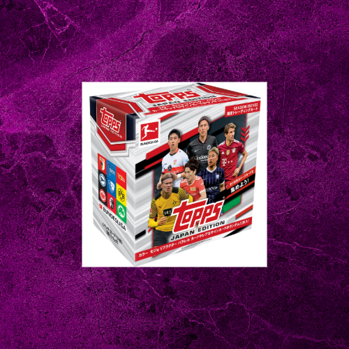 2021-22 TOPPS Bundesliga Japan Edition Soccer Box