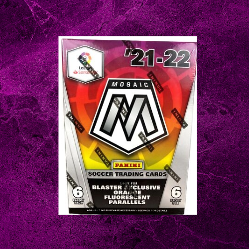 2021-22 PANINI Mosaic LaLiga Soccer Cards Blaster Box