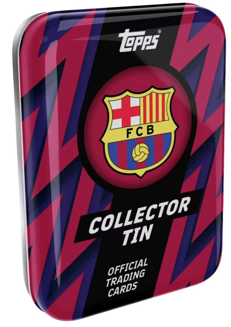 2025-26 Topps FC Barcelona Collector Tin (Livebreak)