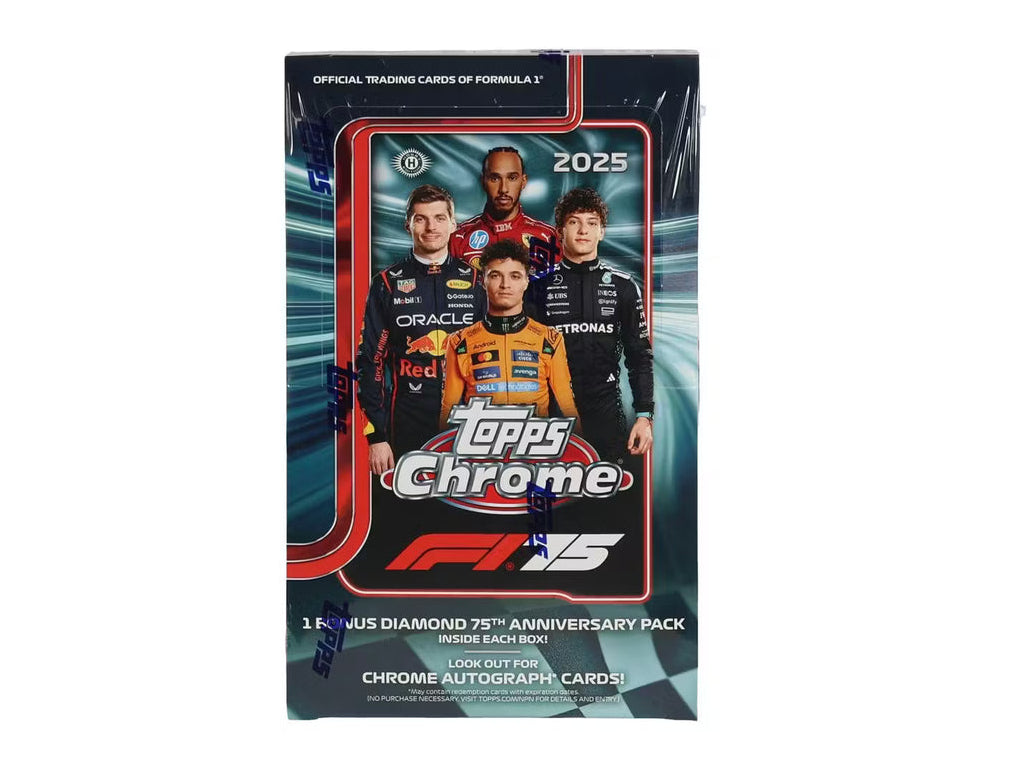 2025 Topps Chrome F1 Formula 1 Hobby