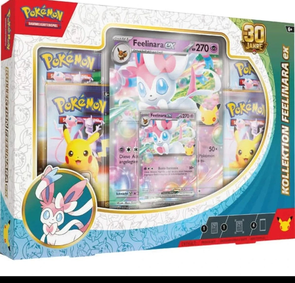 Pokémon 30 Jahre – Feelinara-ex Kollektion | Deutsch | Sealed OVP
