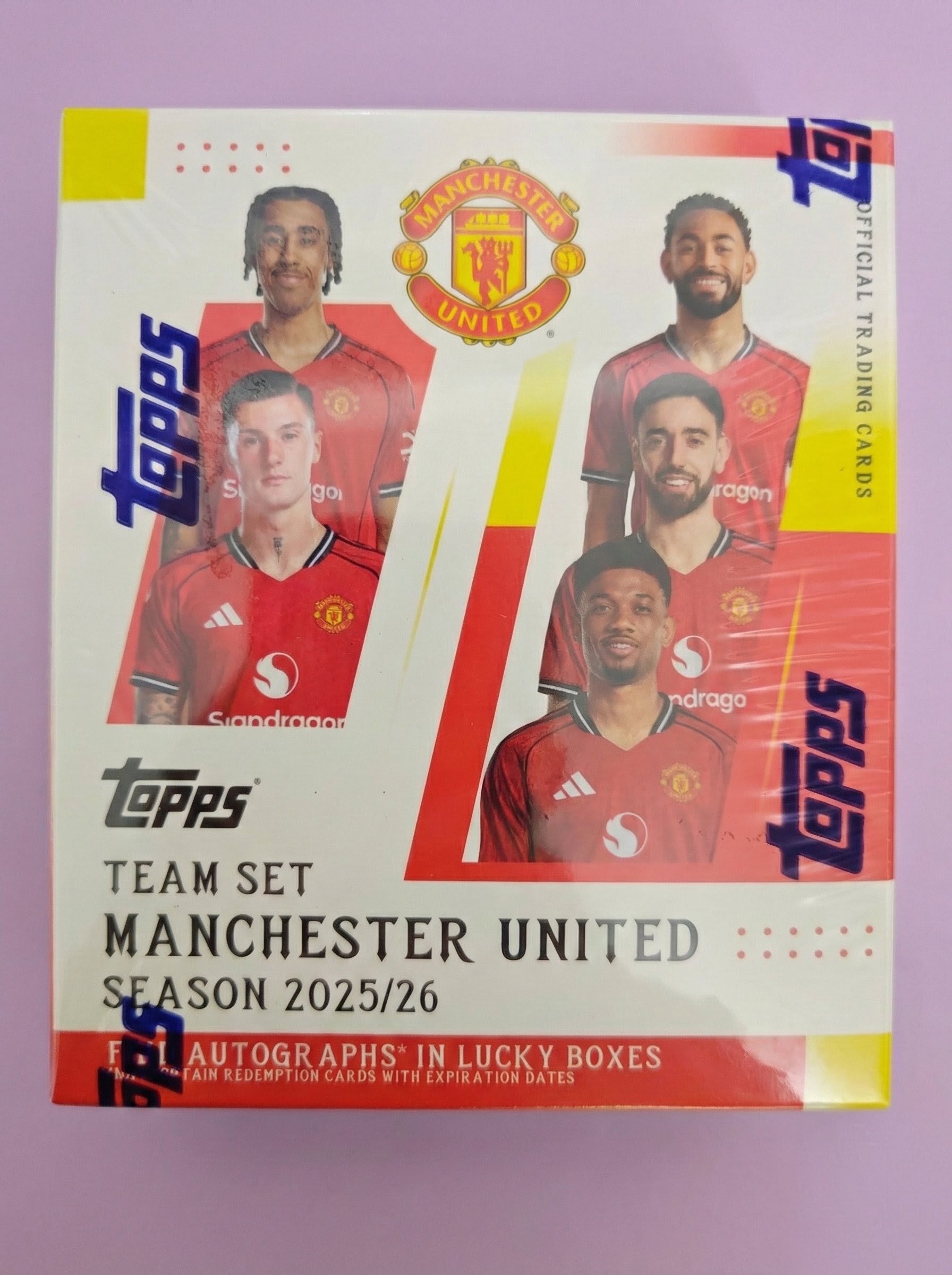 2025-26 TOPPS Manchester United Team Set